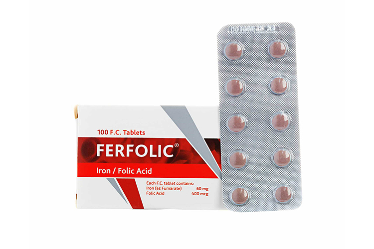 قرص روکش‌دار فرفولیک الحاوی